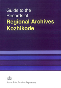 Guide to the records Regional Archives, Kozhikode